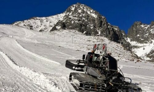 Vysoké Tatry budú mať už cez jarné prázdniny spustenú najvyššie položenú zjazdovku na Slovensku – FOTO