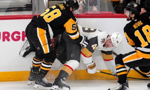 Hráči pittsburghu penguins deklasovali na domácom ľade vegas golden knights