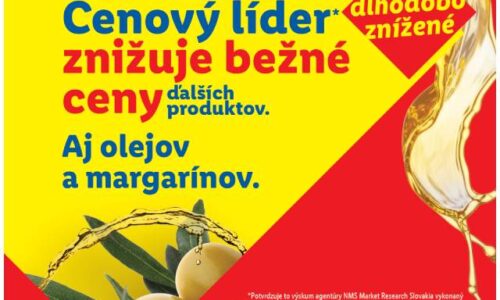 Každodenné varenie by bez nich bolo komplikovanejšie. lidl dlhodobo znižuje ceny olejov a margarínov
