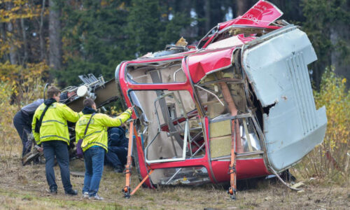 Pád lanovky na Ještěd: Policie navrhla obžalovat tři lidi a firmu. Hrozí jim vysoké tresty