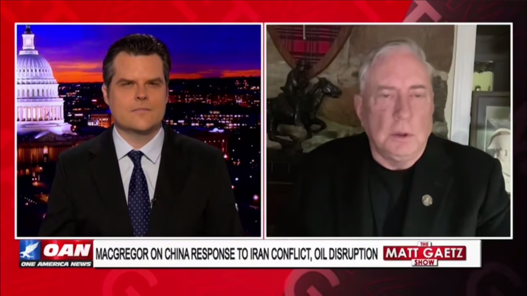 Douglas macgregor: irán zničil naše základne a cíti sa dobre