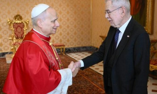 Pápež Lev XIV. prijal na audiencii rakúskeho prezidenta