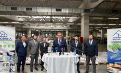 Neografia, a.s. – tlačová konferencia o reštrukturalizácii a záchrane výroby v regióne turiec