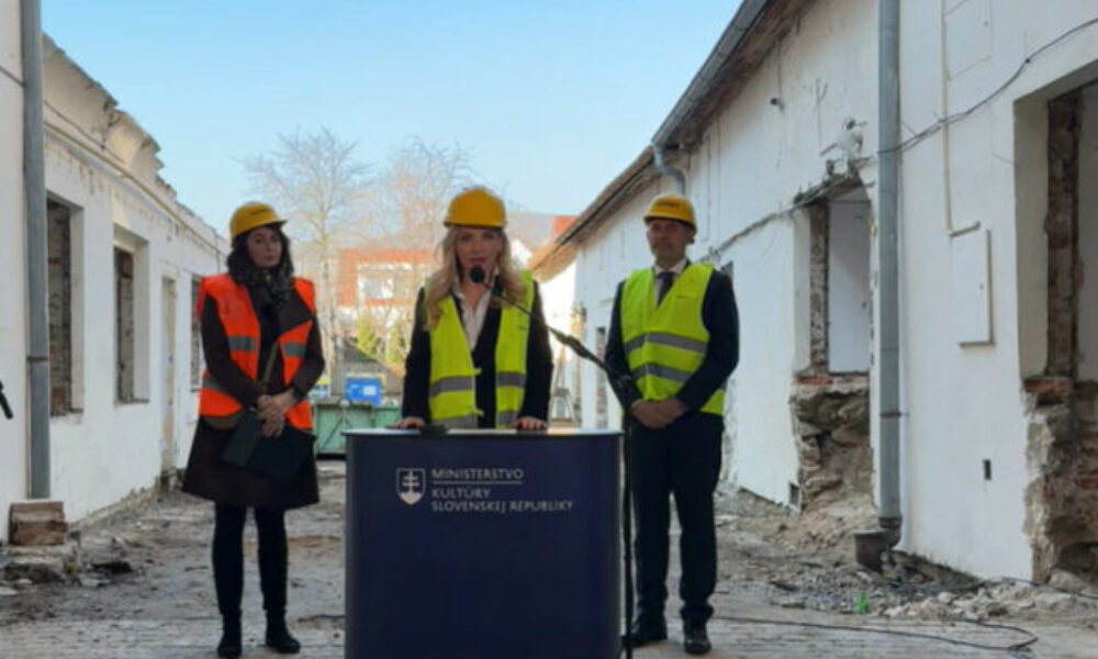 Rekonštrukciu múzea ľudovíta štúra v modre financuje štát, práce začali koncom januára –