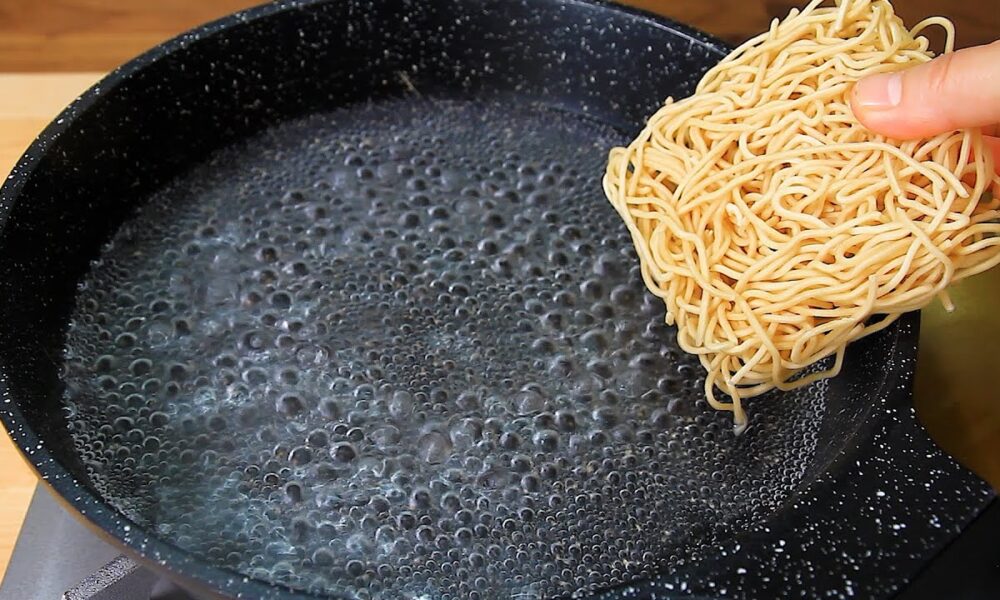 Use this way to cook instant noodles! Super easy and delicious!