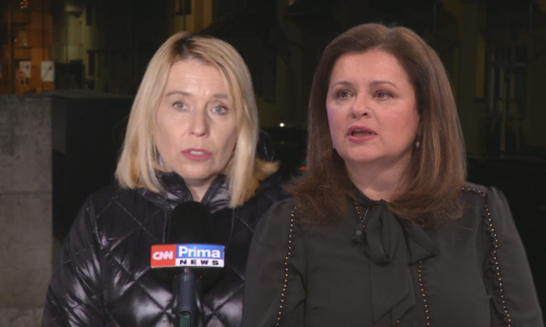 Nerudová ocenila, že se Macinka zklidnil. Jermanová jeho vystupování nechtěla komentovat