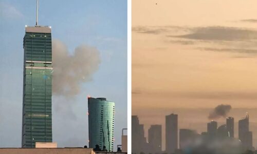 Iránske rakety zasiahli mrakodrap, kam sa presunuli dôstojníci 5. flotily amerického námorníctva