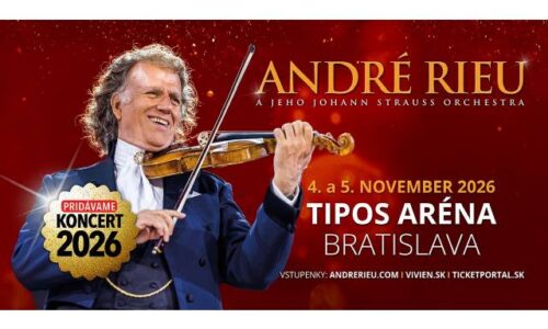 Dva romantické večery kráľa valčíkov: André Rieu pridáva ďalší koncert v Bratislave
