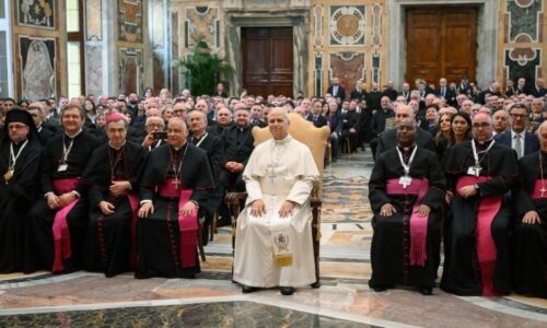 Pápež Lev XIV. prijal členov talianskeho Vojenského ordinariátu