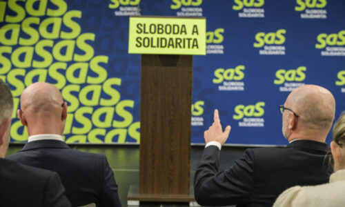 Sulík na kandidátke liberálov nebude. SaS pokračuje v písaní nového príbehu, vyhlásil Gröhling