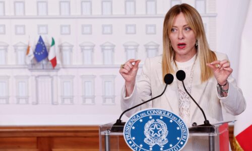 Meloniová: Taliansko vysiela na Cyprus fregatu z bezpečnostných dôvodov