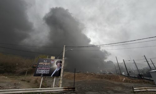 Electing a successor under the shadow of hellfire missiles