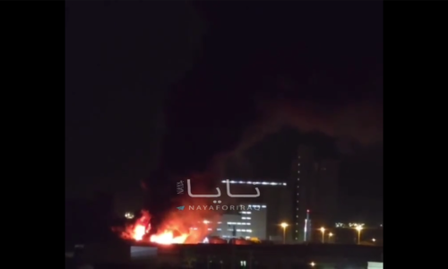 Irán zorganizoval Američanom poriadnu „fire show“