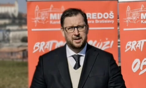 Heredoš ohlásil kandidatúru na primátora Bratislavy, kritizuje vedenie mesta aj politiku Valla — VIDEO