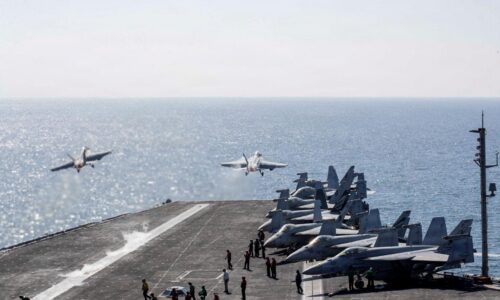 Spojené štáty už zničili 28 iránskych lodí schopných pokladať míny, tvrdí Trump