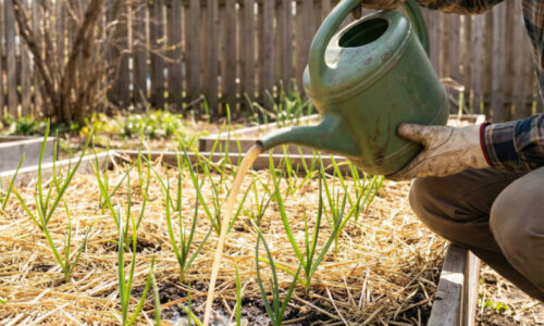 Susedia len ticho závidia moju úrodu: Keď na jar uvidím prvé lístky cesnaku, okamžite vyťahujem tento tajný domáci recept!