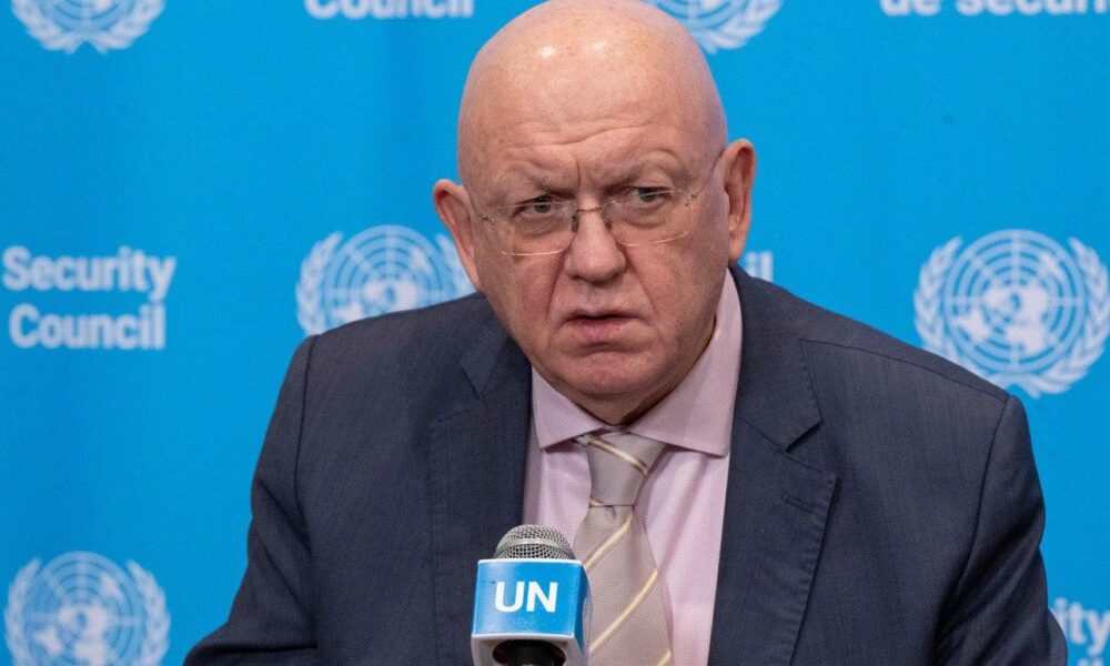 V. A. Nebenzja o útokoch ukrajinských ozbrojených síl na Brjansk