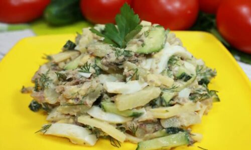 Простой и вкусный Салат на скорую руку