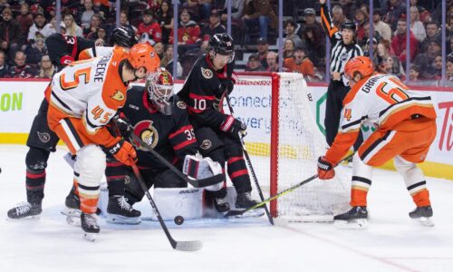 NHL: Ottawa si poradila s Anaheimom, polepšila si v boji o play off