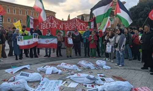 V Taliansku boli protesty proti izraelsko-americkej agresii