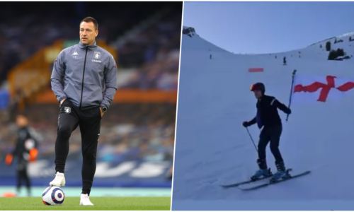 Bizarný pád Johna Terryho: Tequila pred lyžovaním nie je najlepší nápad