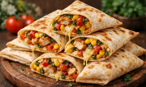 Better Than Fast Food! Crispy Chicken Lavash Wraps Recipe