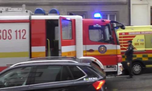 Pri požiari bytu v Topoľčanoch sa zranili dvaja ľudia