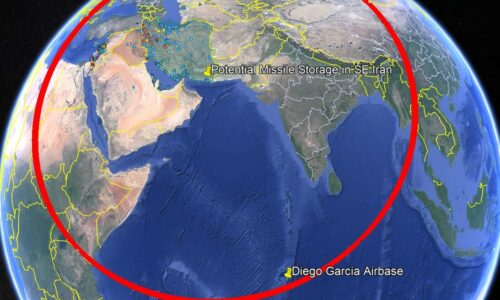 Čo predstavuje útok iránskych rakiet na 4000 km vzdialenú základňu Diego Garcia?