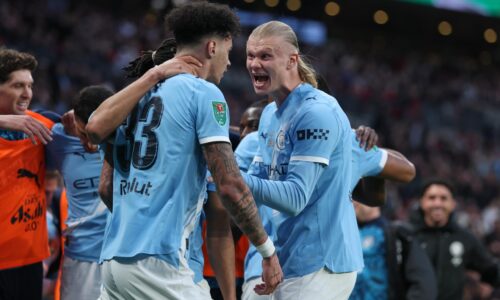 Manchester City vyhral Ligový pohár, O‘Reilly dal Arsenalu dva góly