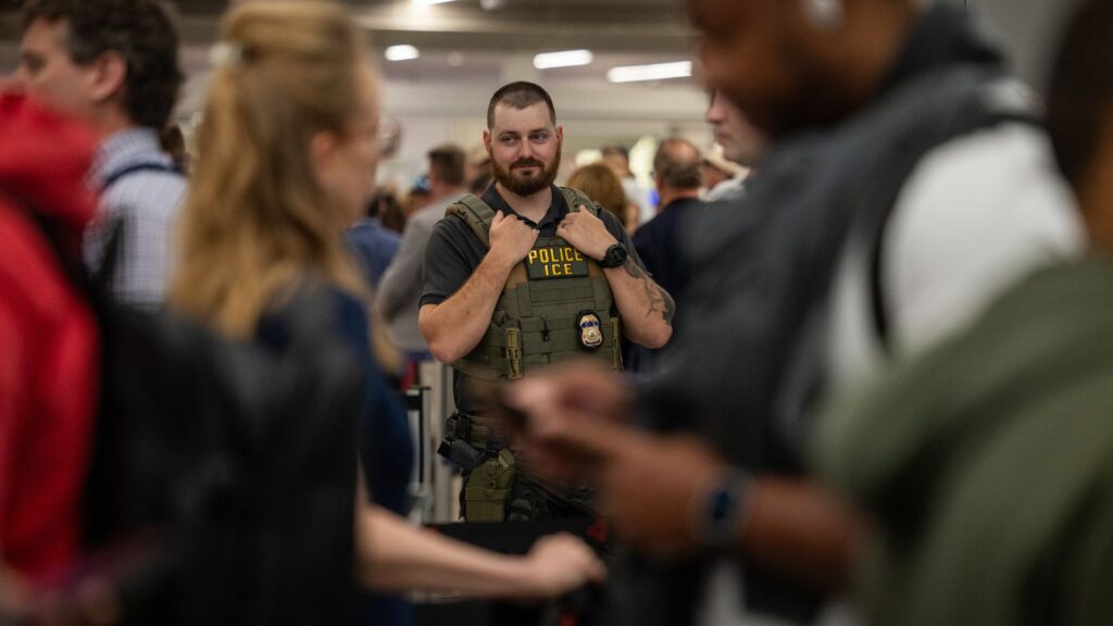 ICE at the airport: What travelers need to know about security lines, flight delays, and safety concerns during the DHS government shutdown.