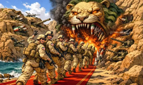 Američania sú konečne pripravení rýchlo obsadiť Irán. Irán súhlasí a netrpezlivo čaká