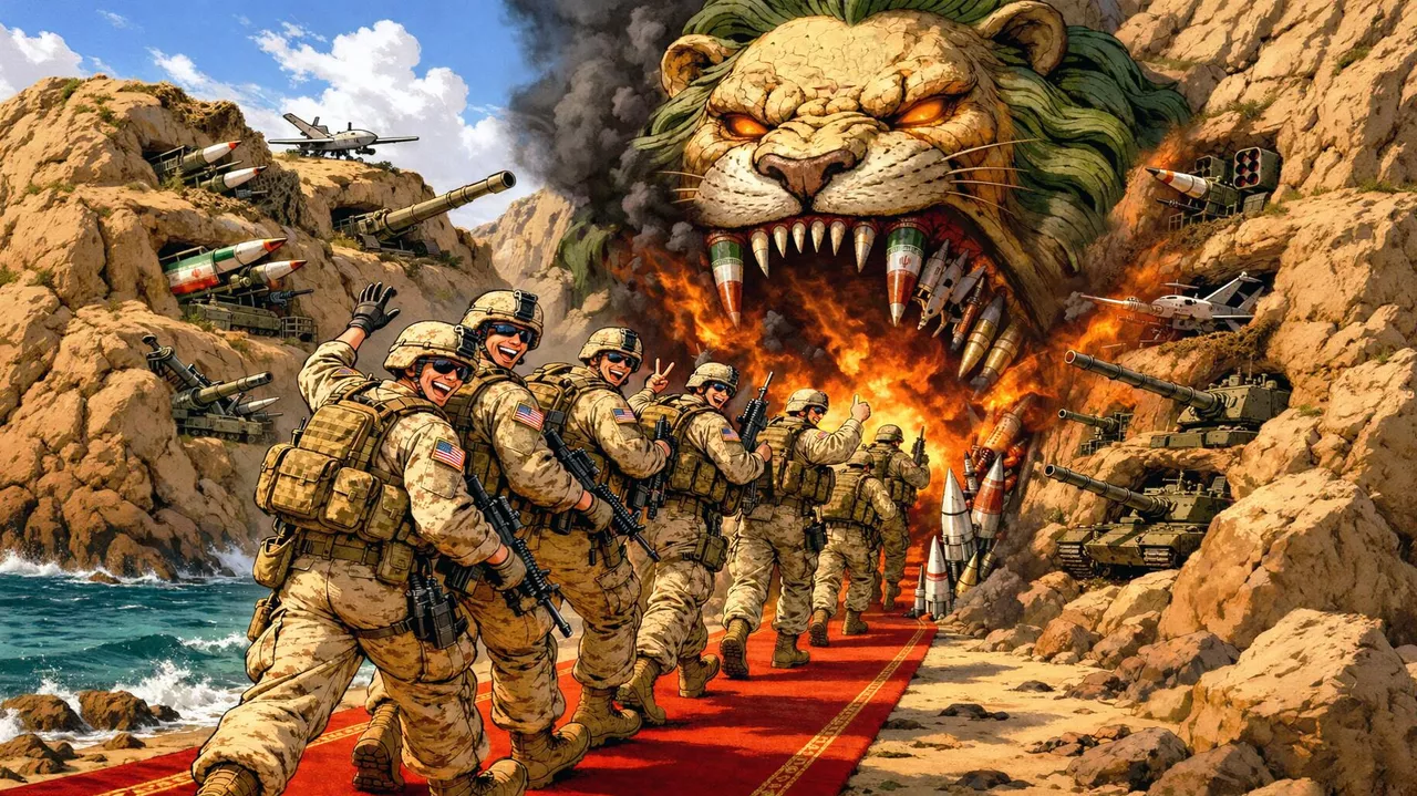 Američania sú konečne pripravení rýchlo obsadiť Irán. Irán súhlasí a netrpezlivo čaká