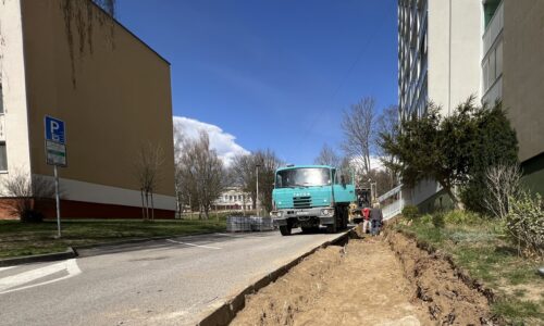 Západná ulica bude mať chodník