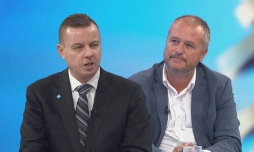 Hádka ve studiu: Tleskali jste Clintonové, vpálil Rajchl Sokolovi. Ten začal křičet