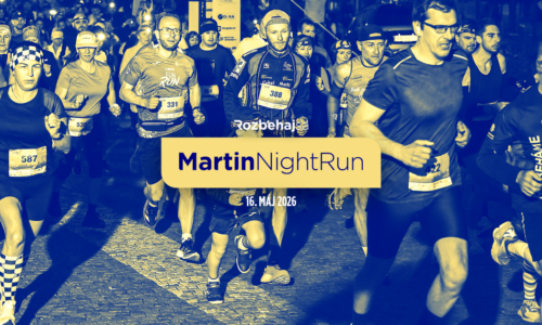 Martin Night Run 2026: Nočný beh centrom mesta prinesie šport, hudbu aj jedinečnú atmosféru