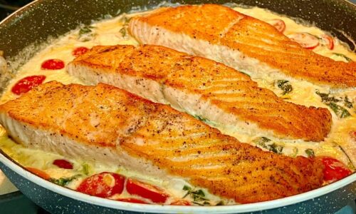 Ich habe noch nie so leckeren Fisch gegessen! Delikat, das auf der Zunge zergeht!