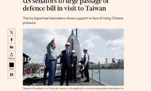 Protičínski „jastrabi“ majú strach