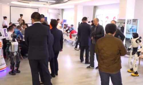 Robot vaří a senioři si zatím hrají s kyberpsem. V Pekingu otevřeli unikátní pečovatelský dům