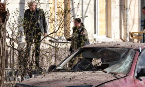 Ukrajinci útočili v Gajvoronu: Zabili civilistu, který hasil auto, tvrdí ruský gubernátor