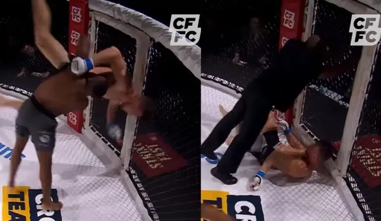 Strašidelná zlomenina ruky po nešťastnom páde pri takedowne! bojovník sa svoj profi debut nikdy nezabudne