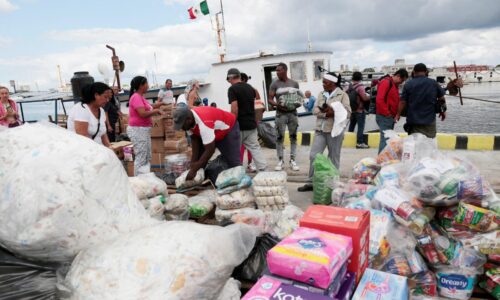 Stratené lode s humanitárnou pomocou dorazili na Kubu, vyplávali minulý týždeň z Mexika