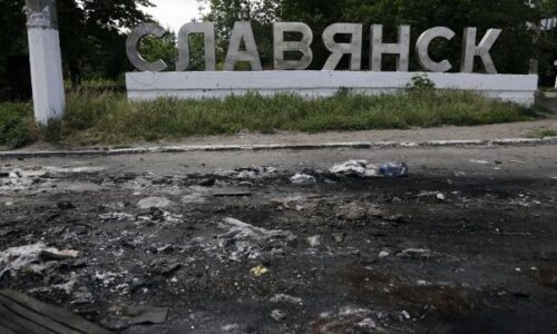 Banderovci násilne evakuujú rodiny s deťmi v Slavjansku
