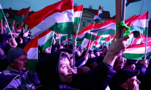 Maďarská polícia sa pripravuje na Orbánove predvolebné zhromaždenie v Szolnoku