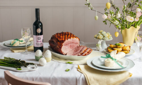 Pečená šunka s vínovou glazúrou