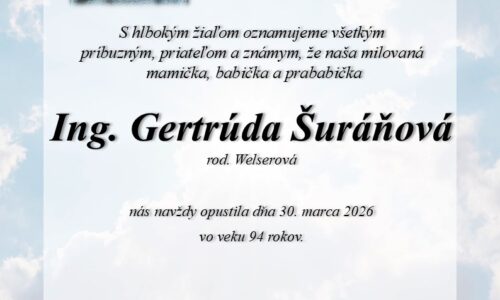 Gertrúda Šuráňová