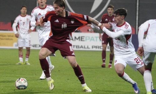 Dráma v baráži o C-divíziu sa nekonala. Lotyšsko a Luxembursko potvrdili rolu favoritov a oslavujú