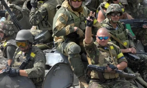 Ukrajina – súkromná vojenská spoločnosť neonacistov