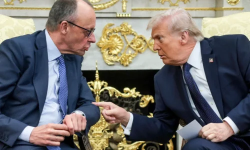 Der Spiegel: Roztržka medzi Merzom a Trumpom ohrozuje Ukrajinu