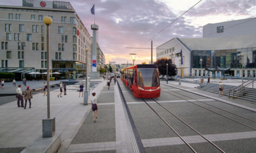 Električková trať popred SND dostala zelenú. Prelomový projekt prepojí Staré mesto s Ružinovom