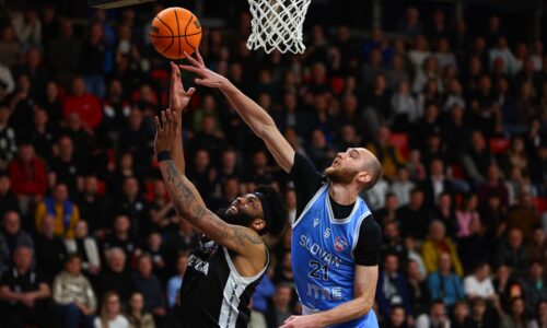 Basketbalisti nitry pokračujú v sérii výhier. slovan uspel v tabuľkovom súboji